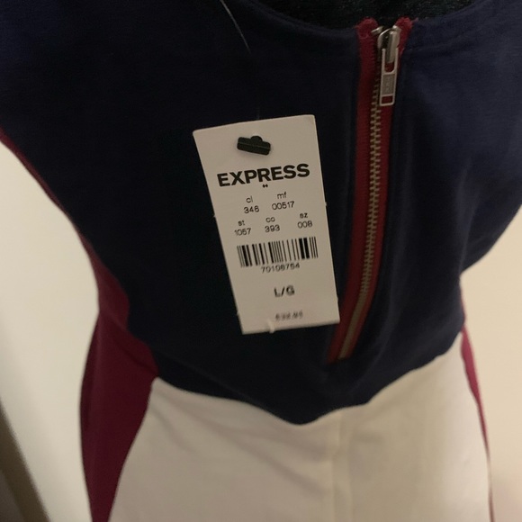 Express Color Block Dress - Picture 3 of 4